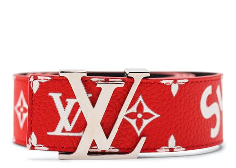 lv x supreme belt cheap